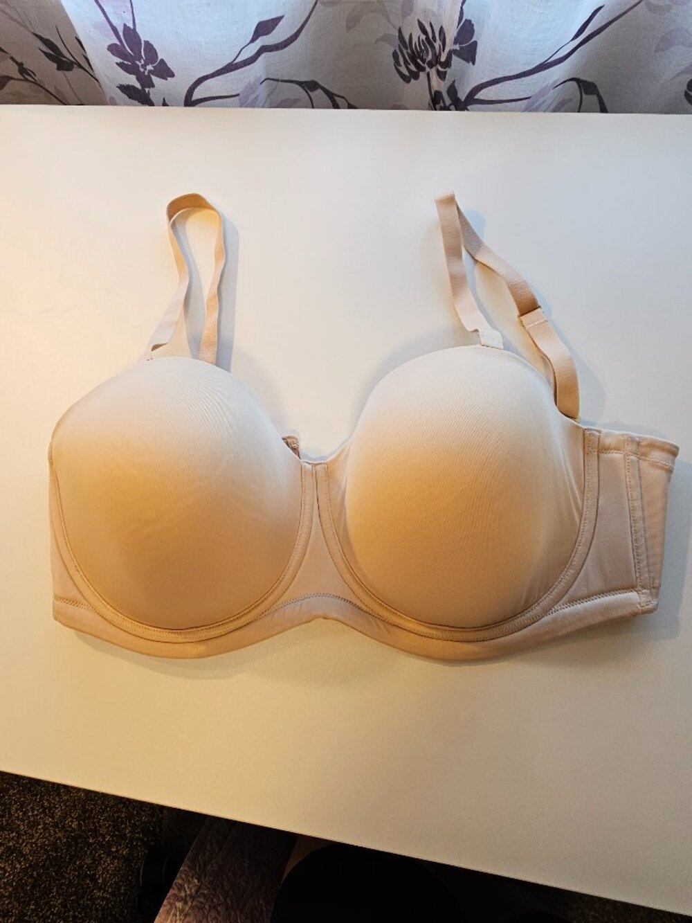 Wacoal Strapless Underwire Bra 40H Nude